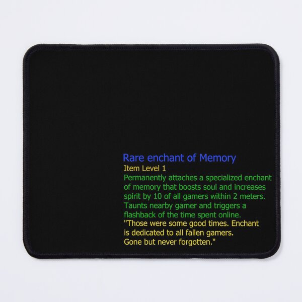 Item preview, Rare enchant of memory designed and sold by HeavyBurden.