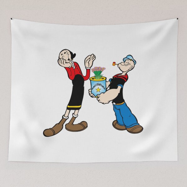 Item preview, popeye and olive oyl sticker Classic  designed and sold by Sabrina5486021.