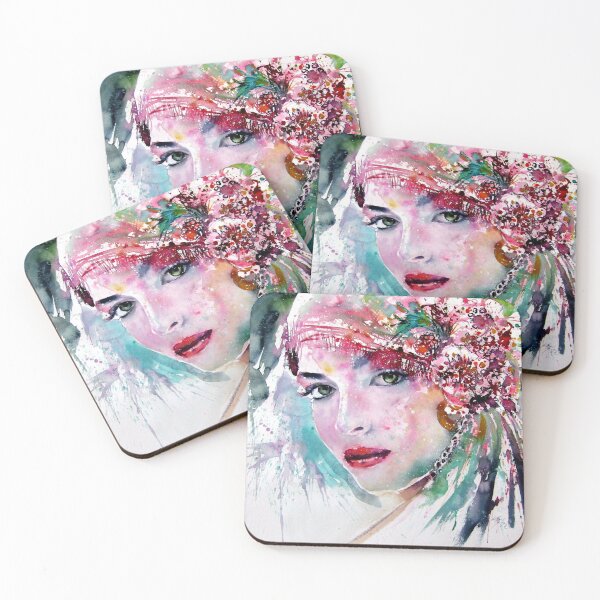 Item preview, Beauty with flowers designed and sold by kovacsannabrigi.