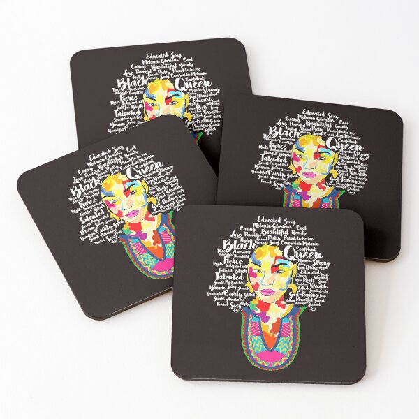 Item preview, Black Queen Black History Month African American Afro designed and sold by BrianWilburn.