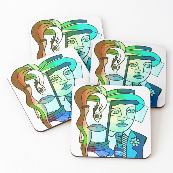 Item preview, portrait cubism designed and sold by MGphotoart.