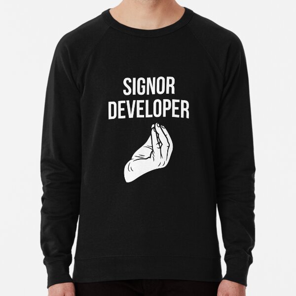 Item preview, Signor Developer designed and sold by trendingatees.