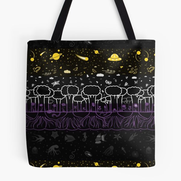 Item preview, Layers of the World, Nonbinary Flag designed and sold by StephOBrien.