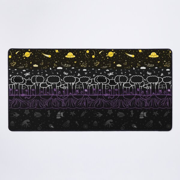 Item preview, Layers of the World, Nonbinary Flag designed and sold by StephOBrien.