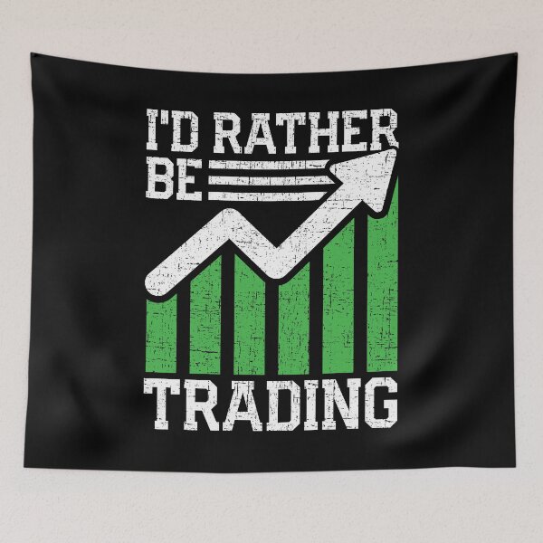 Item preview, I'd Rather Be Trading Shirt, Funny Buy Low Sell High Day Trader Shirt, Forex Stock Trader Shirt, Trading Gift Idea, Gift For Investor designed and sold by aymob.