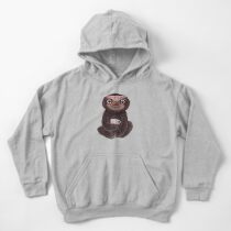Sudadera con capucha para niños Sloth I ♥ perezosa