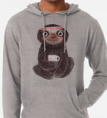 Sloth I♥lazy Lightweight Hoodie