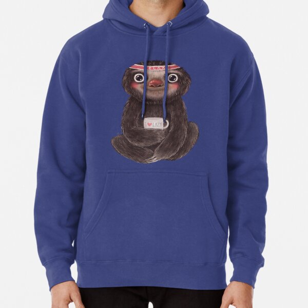 Sloth I♥lazy Pullover Hoodie