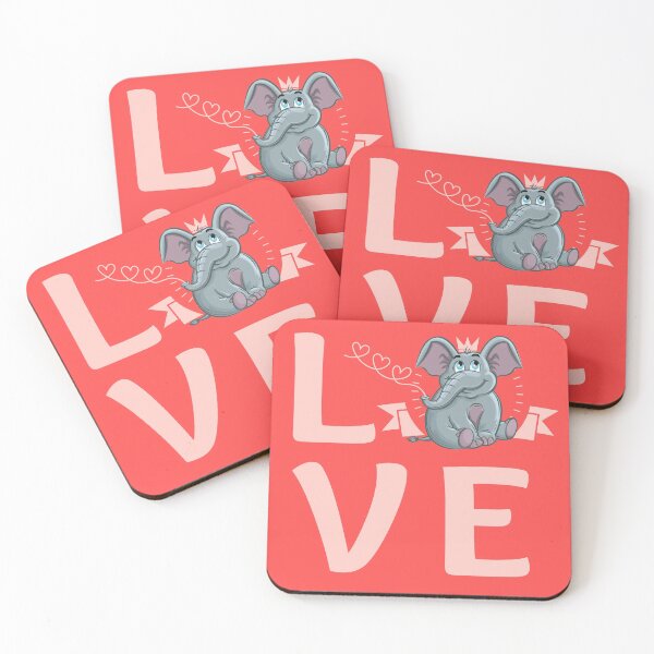 Item preview, I Love Elephants, Elephant Lovers designed and sold by odrito.