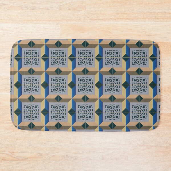 Item preview, Embossed Estrela Portugal tile pattern designed and sold by arkantus.