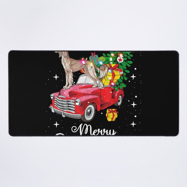 Item preview, Saluki Ride Red Truck Christmas Pajama Funny Dog T-Shirt designed and sold by MichelleSmith90.