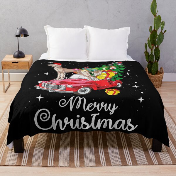 Item preview, Saluki Ride Red Truck Christmas Pajama Funny Dog T-Shirt designed and sold by MichelleSmith90.