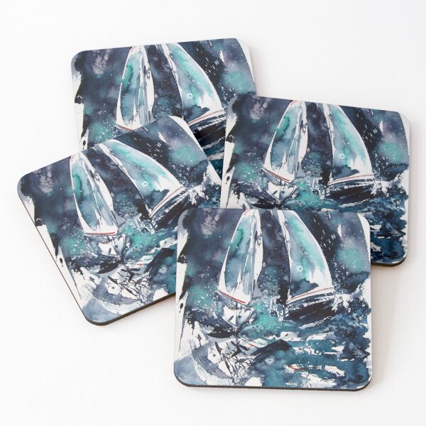 Item preview, Sailboat at storm designed and sold by kovacsannabrigi.