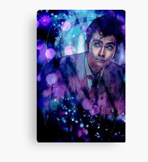The Tenth Doctor Canvas Print