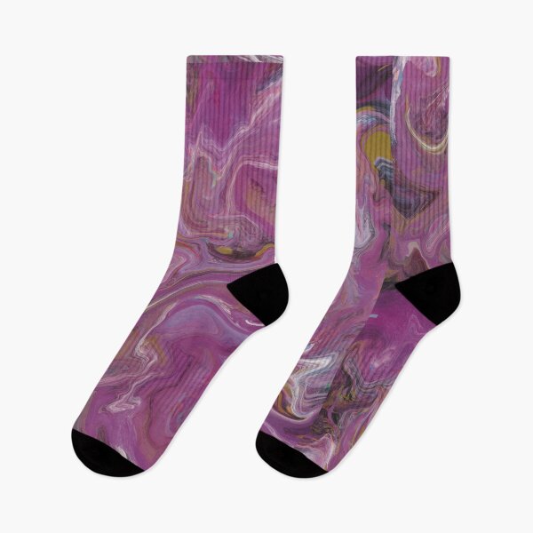 Item preview, Pink Marble Swirl Pattern - Positive Vibes designed and sold by Reelippy.