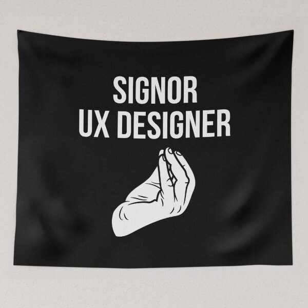 Item preview, Signor UX Designer designed and sold by trendingatees.