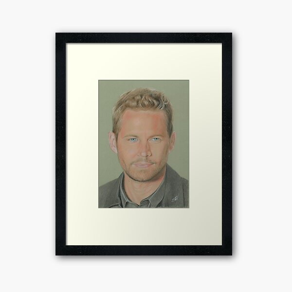 Item preview, Paul Walker Portrait Pencil Drawing designed and sold by SandraWarmerdam.