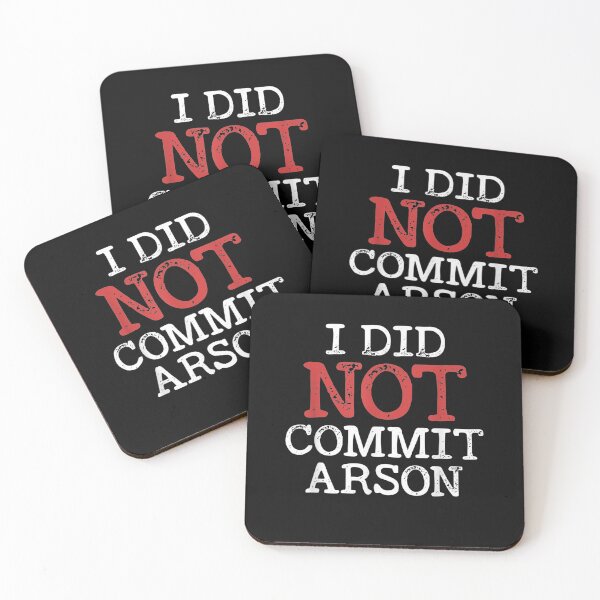 Item preview, Funny I Did Not Commit Arson For Men Women designed and sold by RahmaniArt.