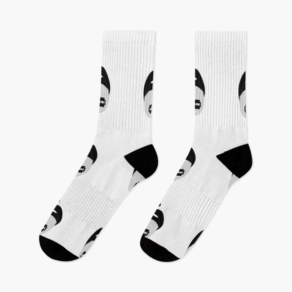 Item preview, black and white rooling tongue clasic T-shirt designed and sold by Alaeddine-Shop.