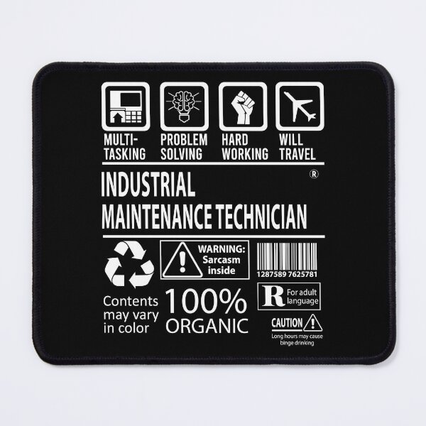 Item preview, Industrial Maintenance Technician T Shirt - MultiTasking Certified Job Gift Item Tee designed and sold by oslandefren.
