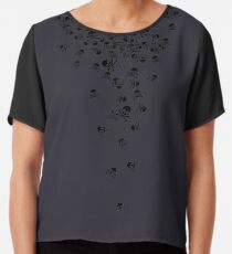 Noctis Totenkopfhemd - ver 2 Chiffontop