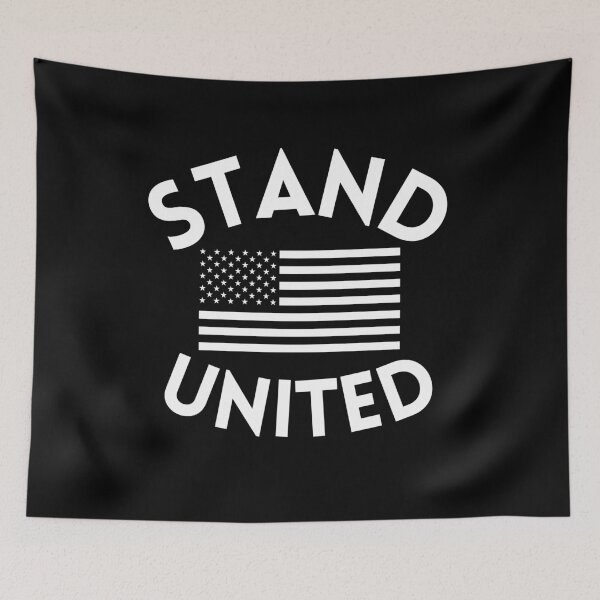 Item preview, Stand United - USA Black & White designed and sold by hijackhippo.
