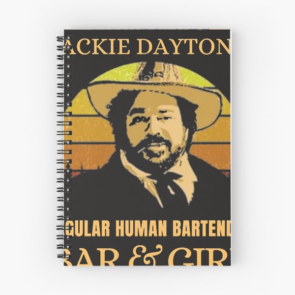 Item preview, LUCKY BREWS JACKIE DAYTONA REGULAR HUMAN BARTENDER BAR AND GIRL VINTAGE RETRO  Essential T-Shirt designed and sold by Christindal.