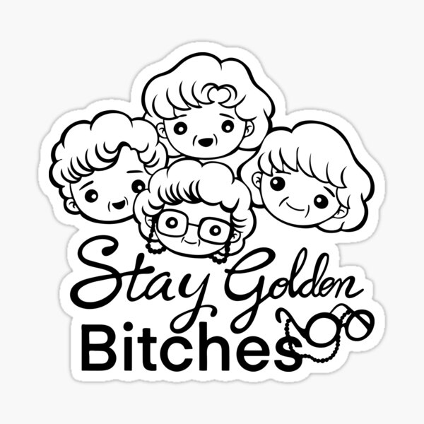 Item preview, Stay Golden Golden Girl  designed and sold by SarahGrenier.