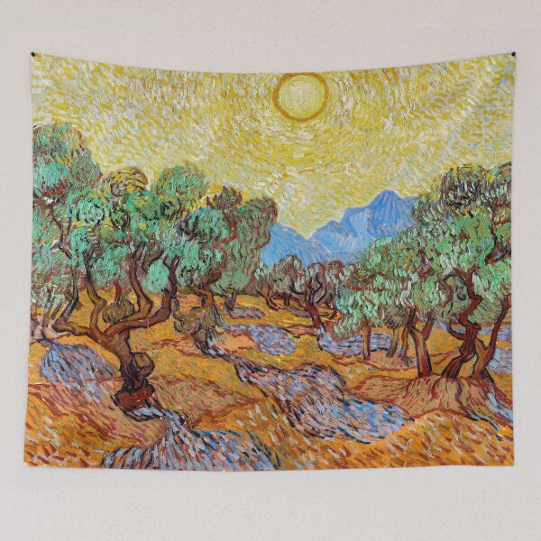 Item preview, Vincent van Gogh's Olive Trees digital replica designed and sold by ramazis.