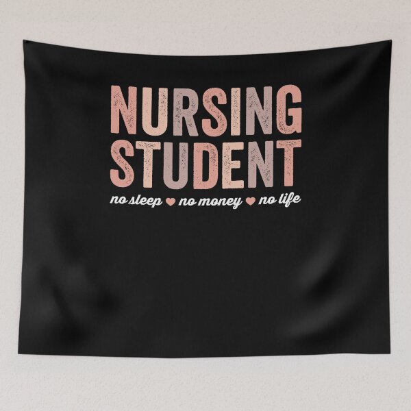 Item preview, Nursing Student No Sleep No Money No Life Shirt, Nursing Student Shirt, Nursing School Gift, Future Nursing Student, Nursing Life Shirt designed and sold by aymob.