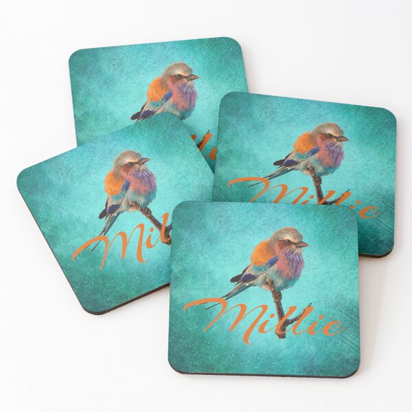 Artikelvorschau, Millie Mädchenname mit Vogel buntem Design entworfen und verkauft von Areashor.