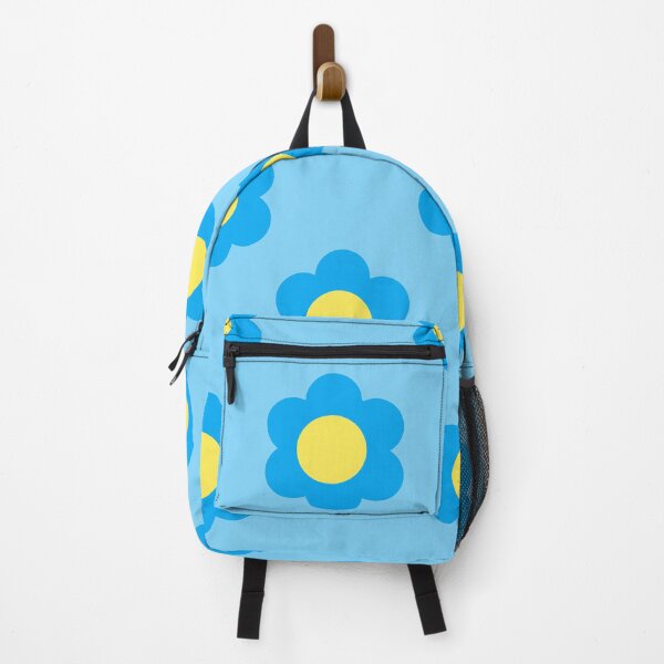 Item preview, Blue flowers childrens style color art designed and sold by artdragongift 15.