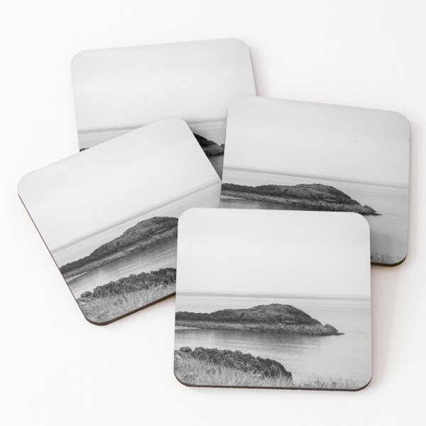 Item preview, Black and white Ynys Llanddwyn beach designed and sold by cdkphotos.