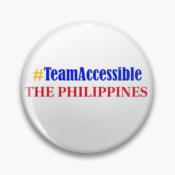 Team Accessible THE PHILIPPINES Pin