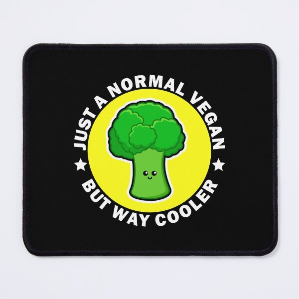 Item preview, Just A Normal Vegan But Way Cooler designed and sold by vineeth.
