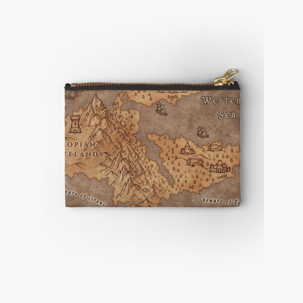 Item preview, Map of Aletharia (Parchment) designed and sold by britney-jackson.