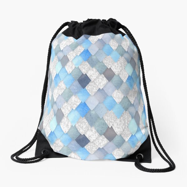 Ice Dragon Drawstring Bag