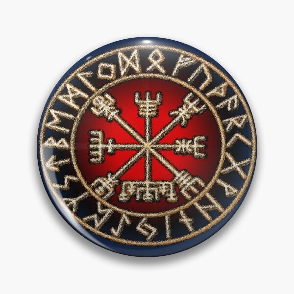 Item preview, Vegvisir Viking Compass Norse Mythology And Nordic Symbol designed and sold by GR-ART.
