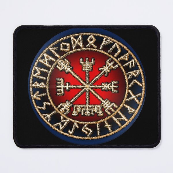 Item preview, Vegvisir Viking Compass Norse Mythology And Nordic Symbol designed and sold by GR-ART.