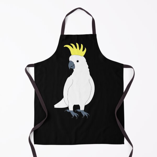 Item preview, Sulphur-crested cockatoo on Black designed and sold by Digitaldingo.