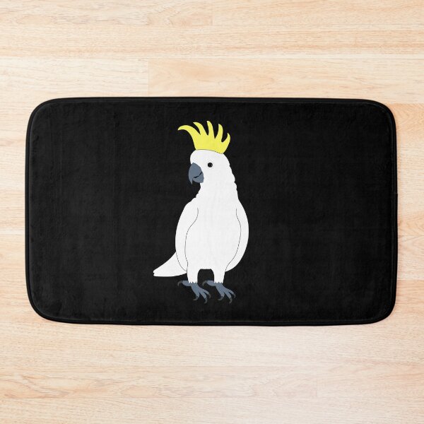 Item preview, Sulphur-crested cockatoo on Black designed and sold by Digitaldingo.