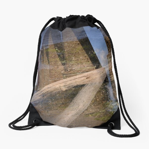 Forth Rail Bridge Drawstring Bag