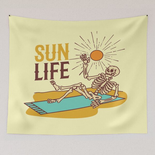 Item preview, Skull ,sun,funny designed and sold by grickodd.