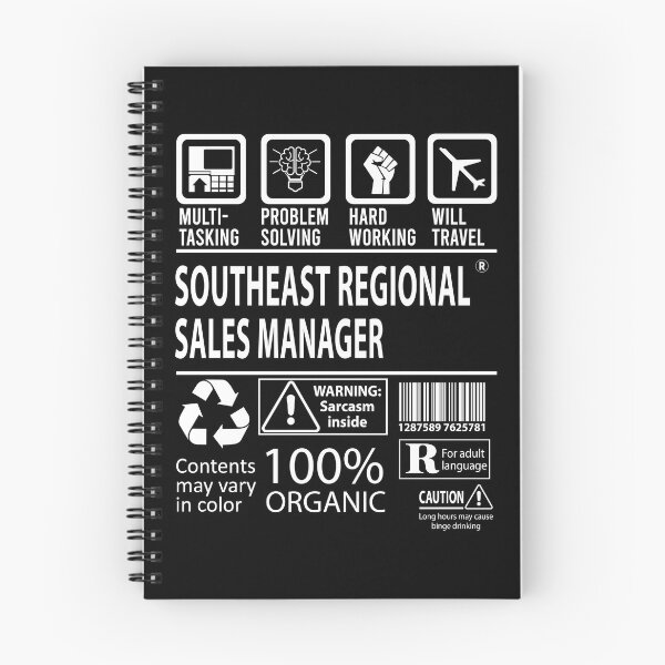 Item preview, Southeast Regional Sales Manager T Shirt - MultiTasking Certified Job Gift Item Tee designed and sold by sabinacsnm.