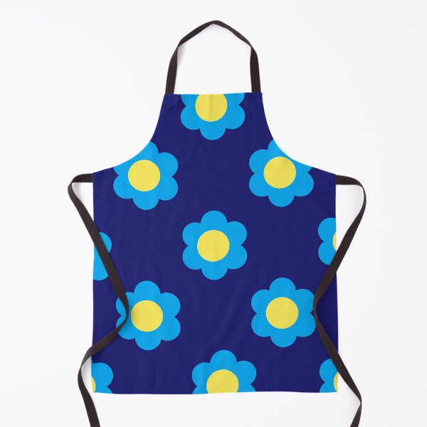 Item preview, Blue flowers childrens style color art designed and sold by artdragongift 15.