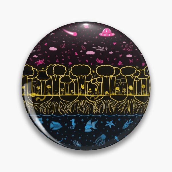 Item preview, Layers of the World, Pansexual Flag designed and sold by StephOBrien.
