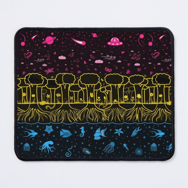 Item preview, Layers of the World, Pansexual Flag designed and sold by StephOBrien.