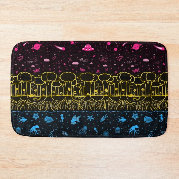 Item preview, Layers of the World, Pansexual Flag designed and sold by StephOBrien.