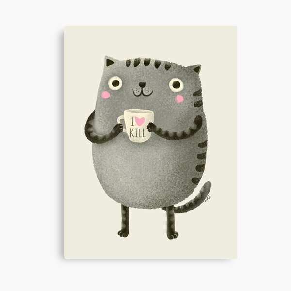 I♥kill Canvas Print