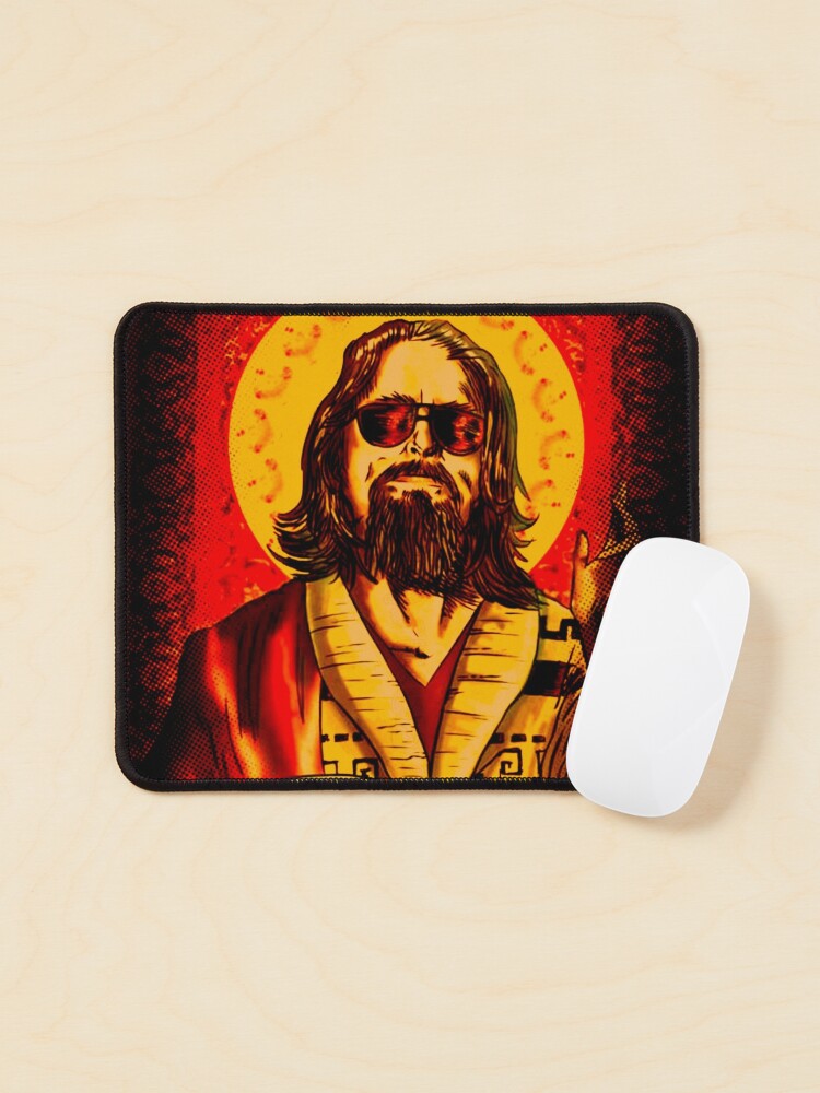 the big lebowski rug mouse pad